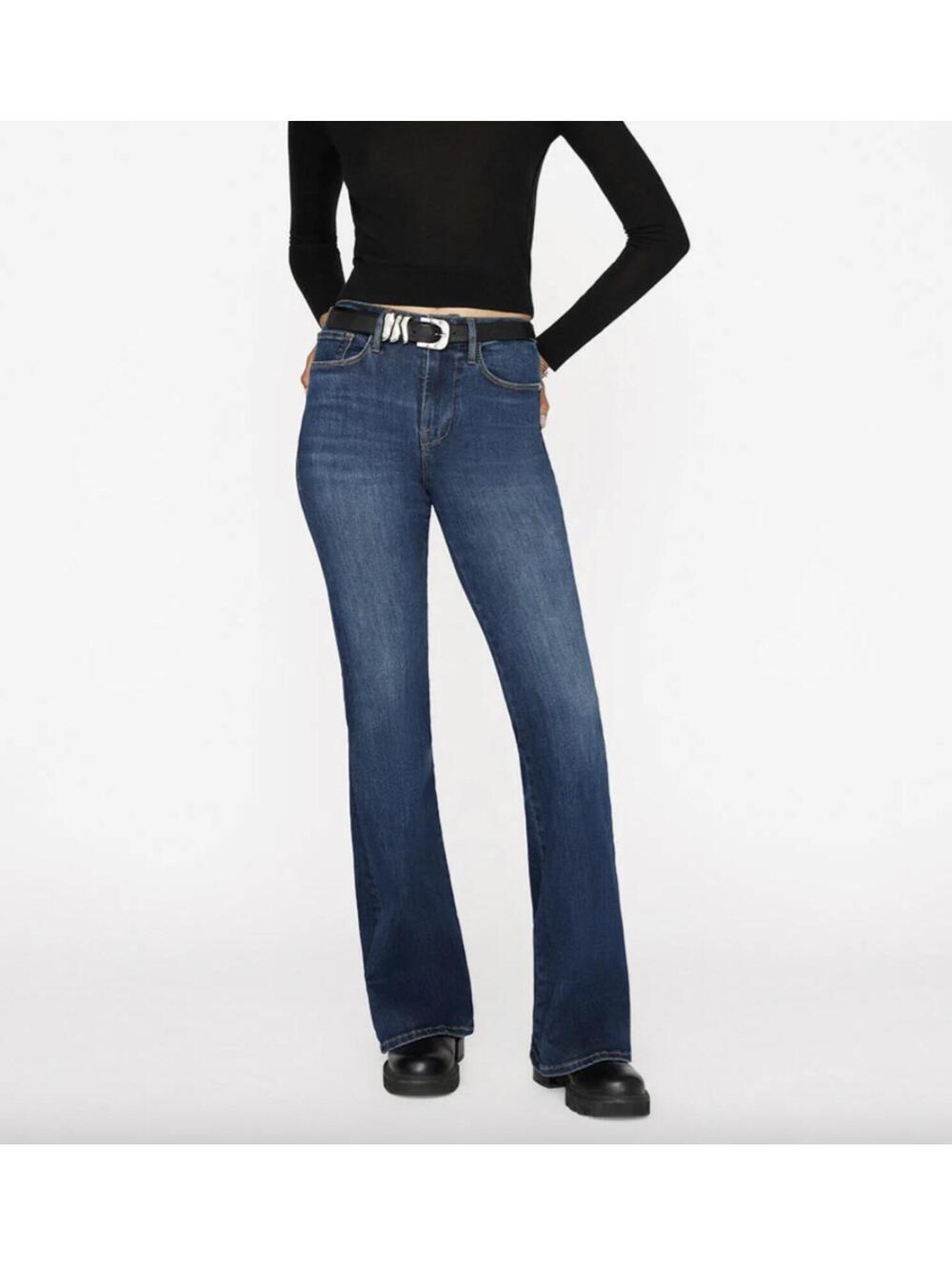 Frame Le One Flare Denim Jeans, Size 2